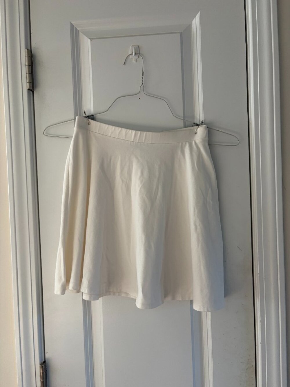 Forever 21 White Skater Skirt